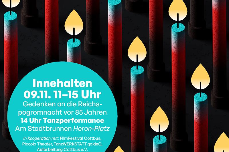 INNEHALTEN - Installation zum 9. November. 11-15 Uhr