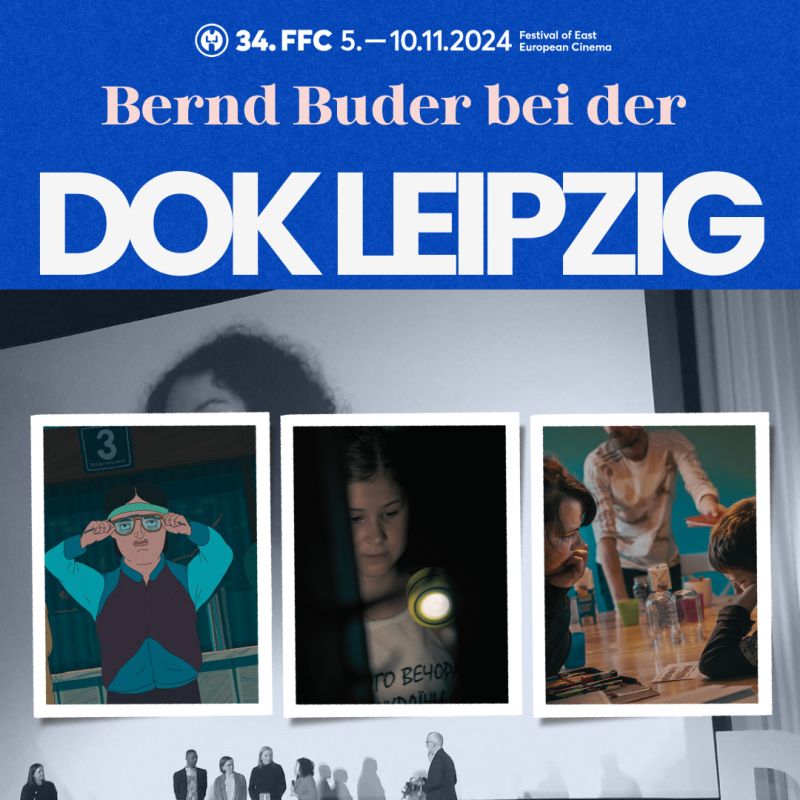 Programmdirektor Bernd Buder bei der DOK Leipzig