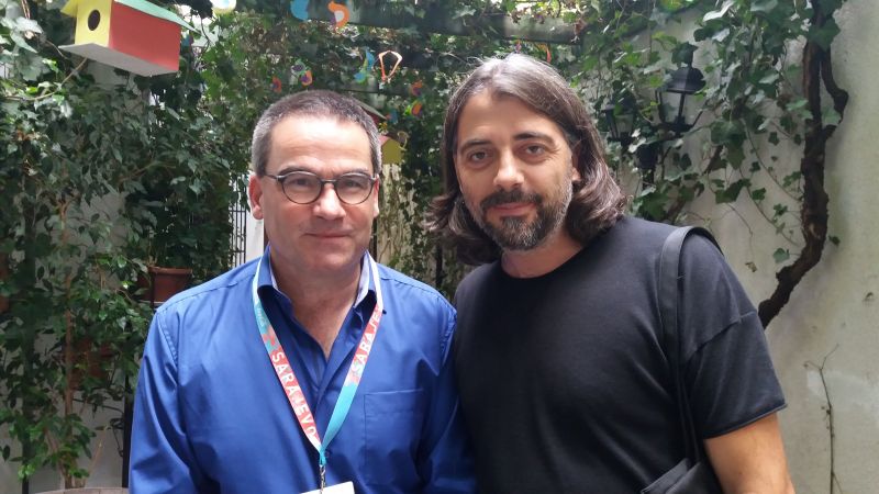 23. Sarajevo Film Festival, Bernd Buder und Gentian Koçi 