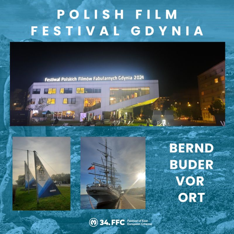 Bernd Buder at the Polish Film Festival Gdynia