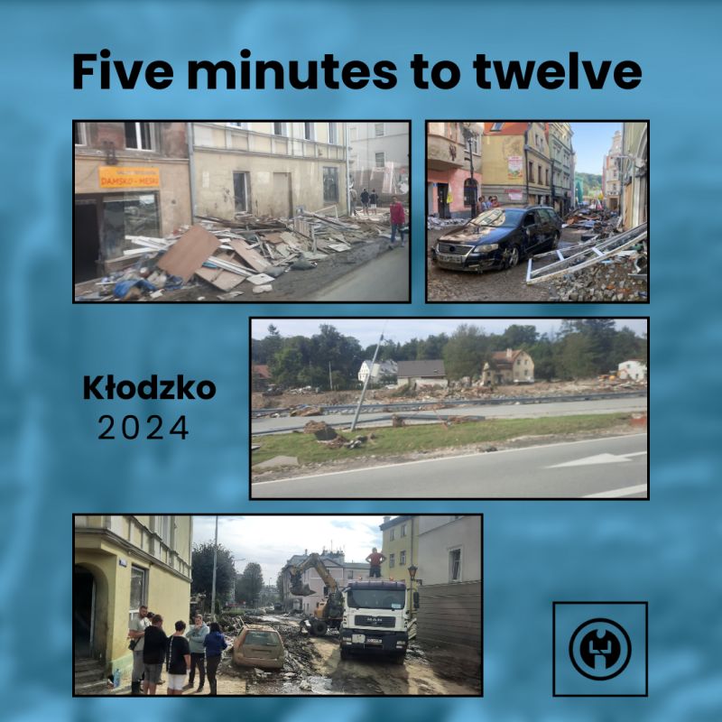 It&#039;s five minutes to twelve - Bernd Buder in Kłodzko